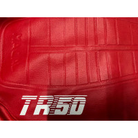 Capa / forra selim MACAL TR50 MINARELLI / SACHS / CASAL / ZUNDAPP / vermelho / branco